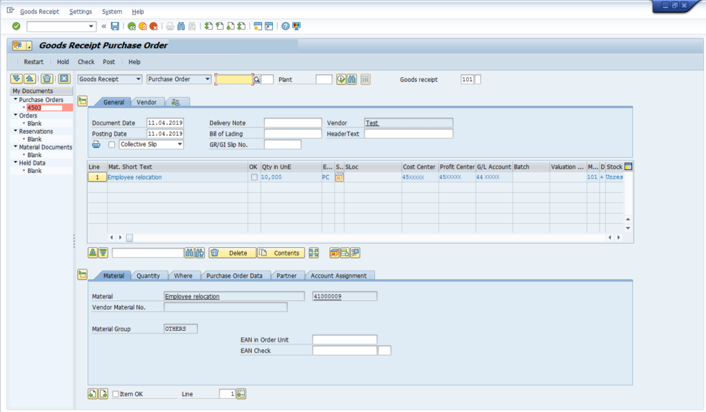 Inventory Management in SAP - Go Coding