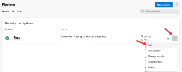 Azure Pipeline Setup – Build (Continuous Integration) - Go Coding